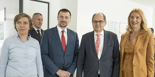 HR Schmidt meets Hemofarm CEO Saša Urošević