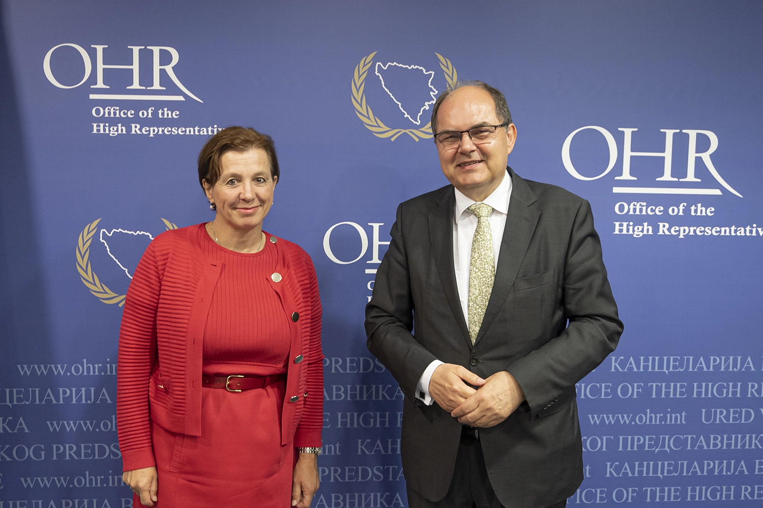HR Schmidt meets Slovakian State Secretary for Foreign and European Affairs Brocková
