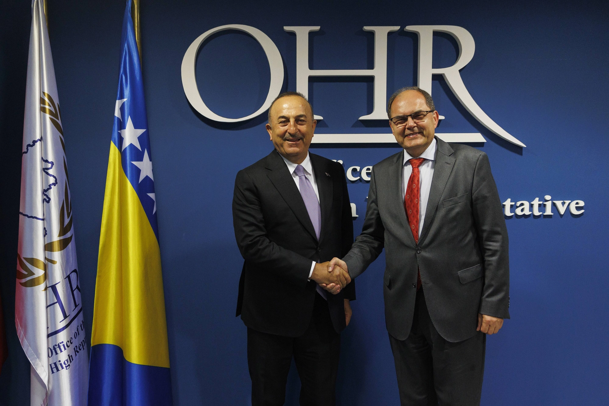 High Representative Christian Schmidt met with Turkish Foreign Minister Mevlut Cavusoglu