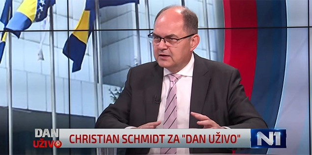 VIDEO: Interview with HR Christian Schmidt