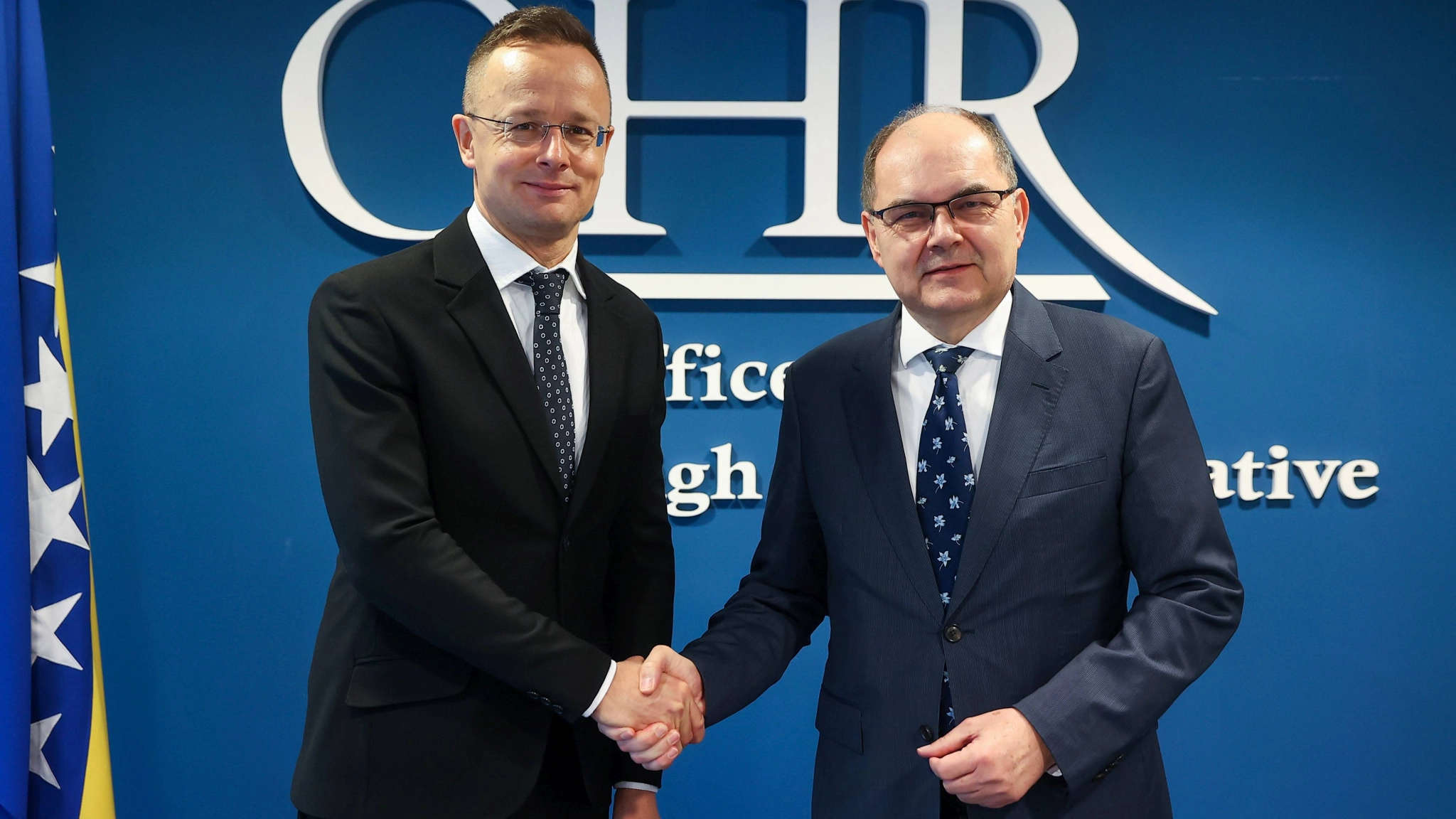 High Representative Schmidt meets Hungarian Foreign Minister Szijjártó