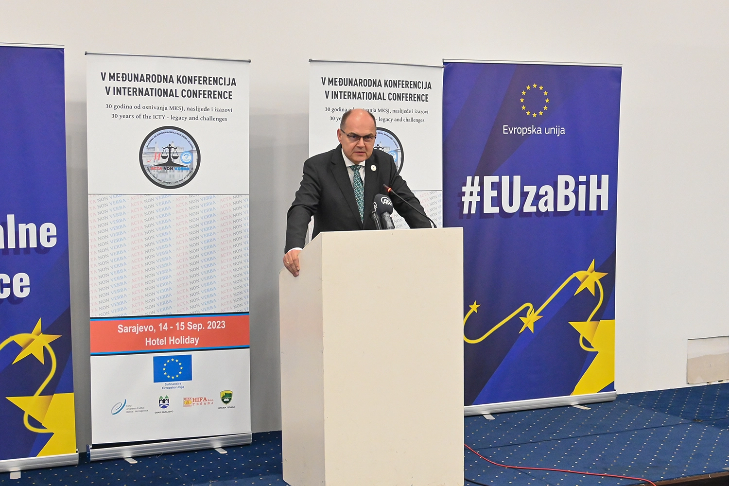 HR Schmidt: ICTY archives should be permanently kept in Sarajevo