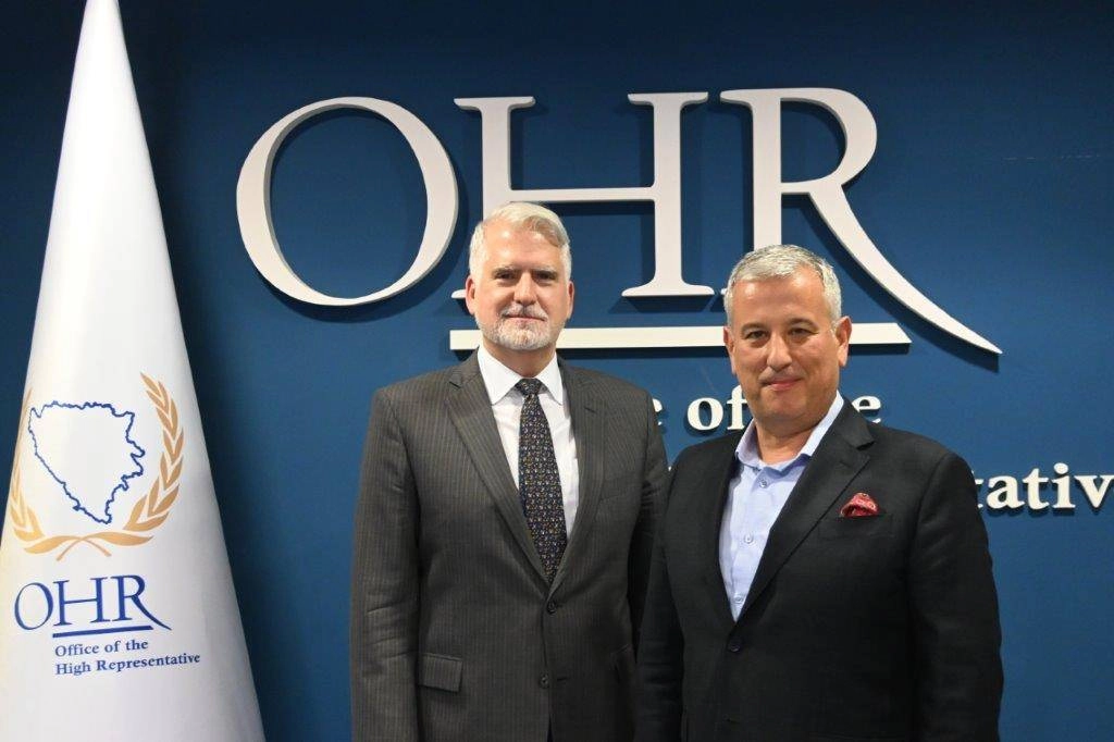 Brčko Supervisor Jonathan Mennuti and D-USG Raffi Gregorian: Cooperation and accountability vital for BiH’s and Brčko District’s security and prosperity