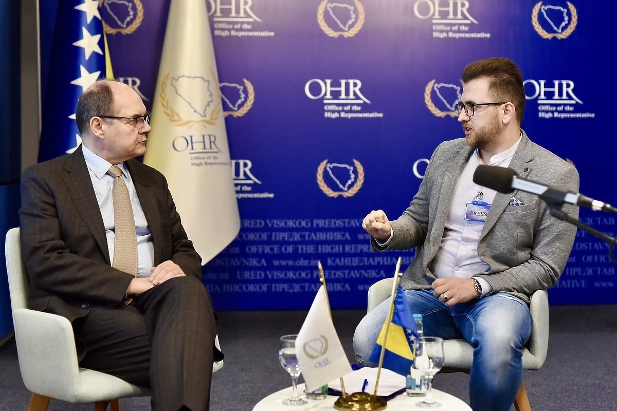 Klix.ba: Interview with High Representative Christian Schmidt