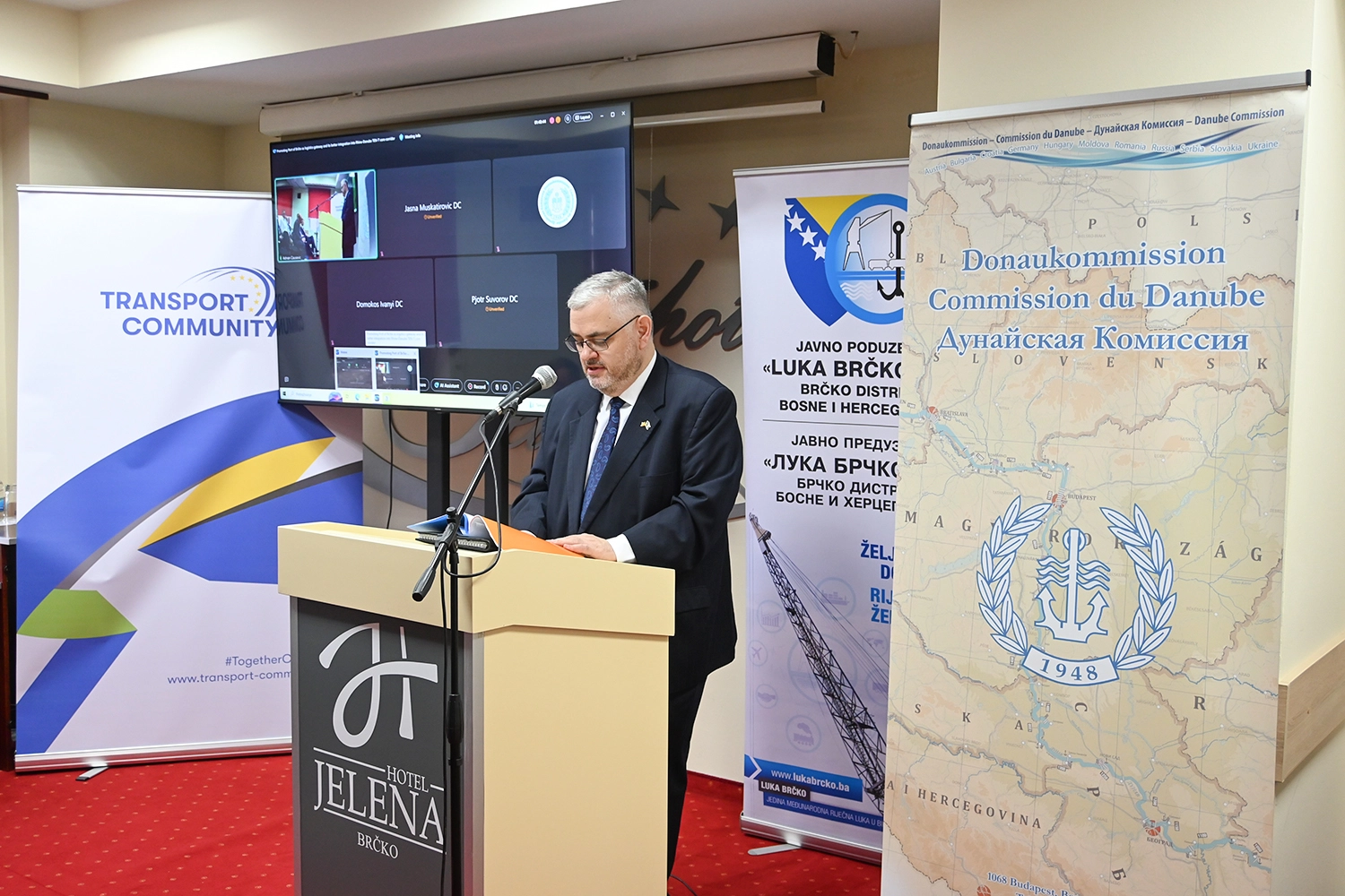 PDHR/Brčko Supervisor’s speech at the Workshop: “Promoting Port of Brčko as logistics gateway and its better integration into Rhine-Danube TEN-T core corridor”
