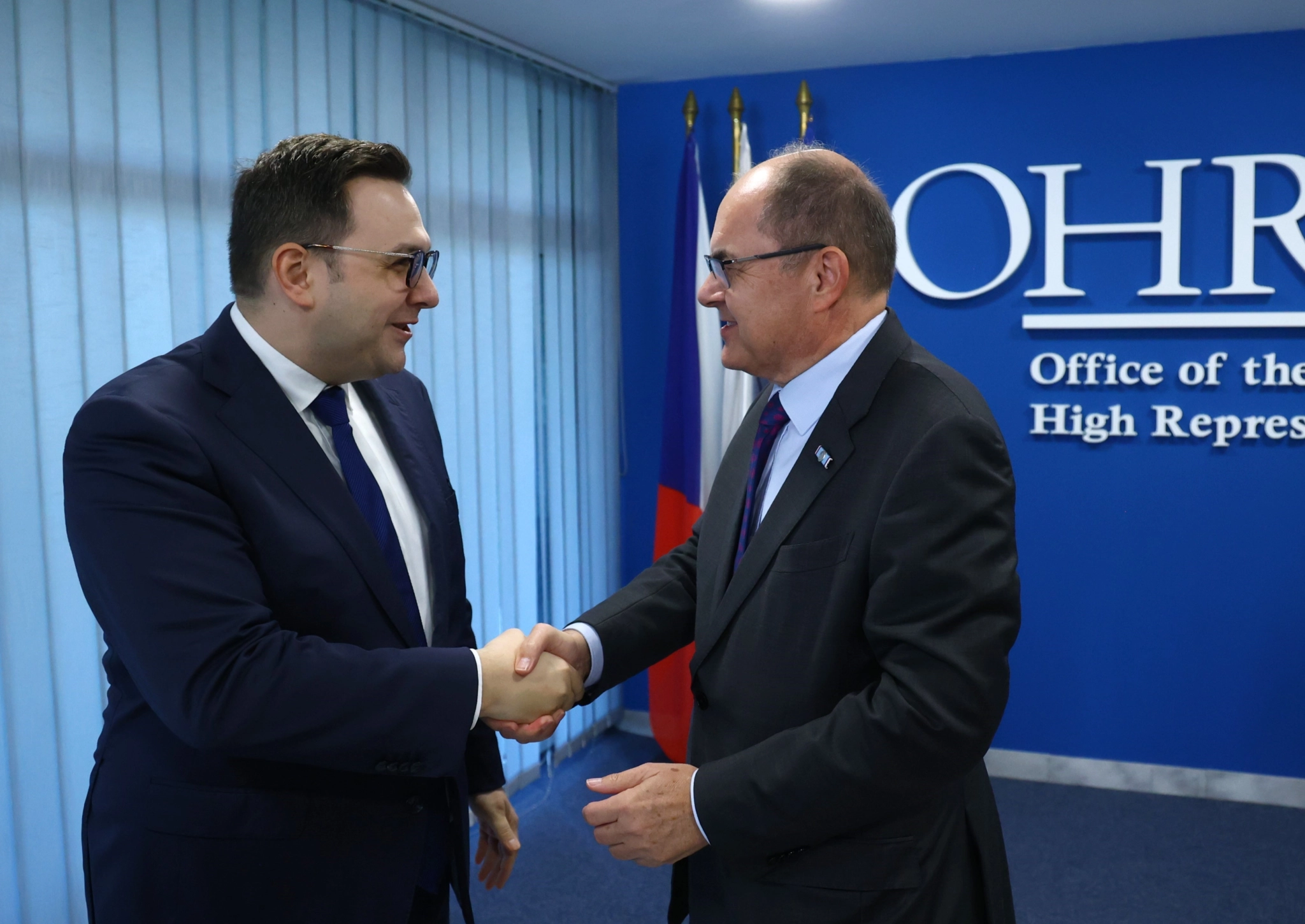 High Representative Schmidt discusses BiH’s current political affairs with Czech Minister of Foreign Affairs Lipavský