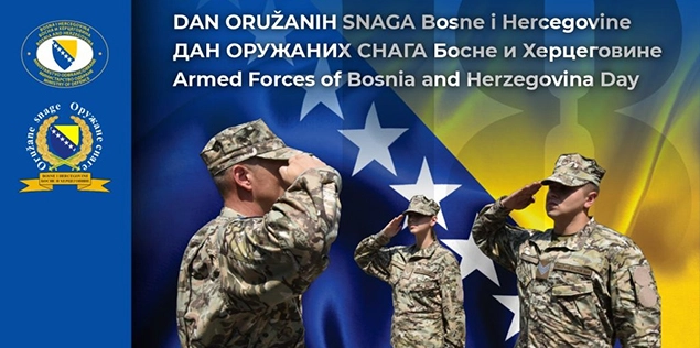 High Representative congratulates the BiH Armed Forces 19th anniversary