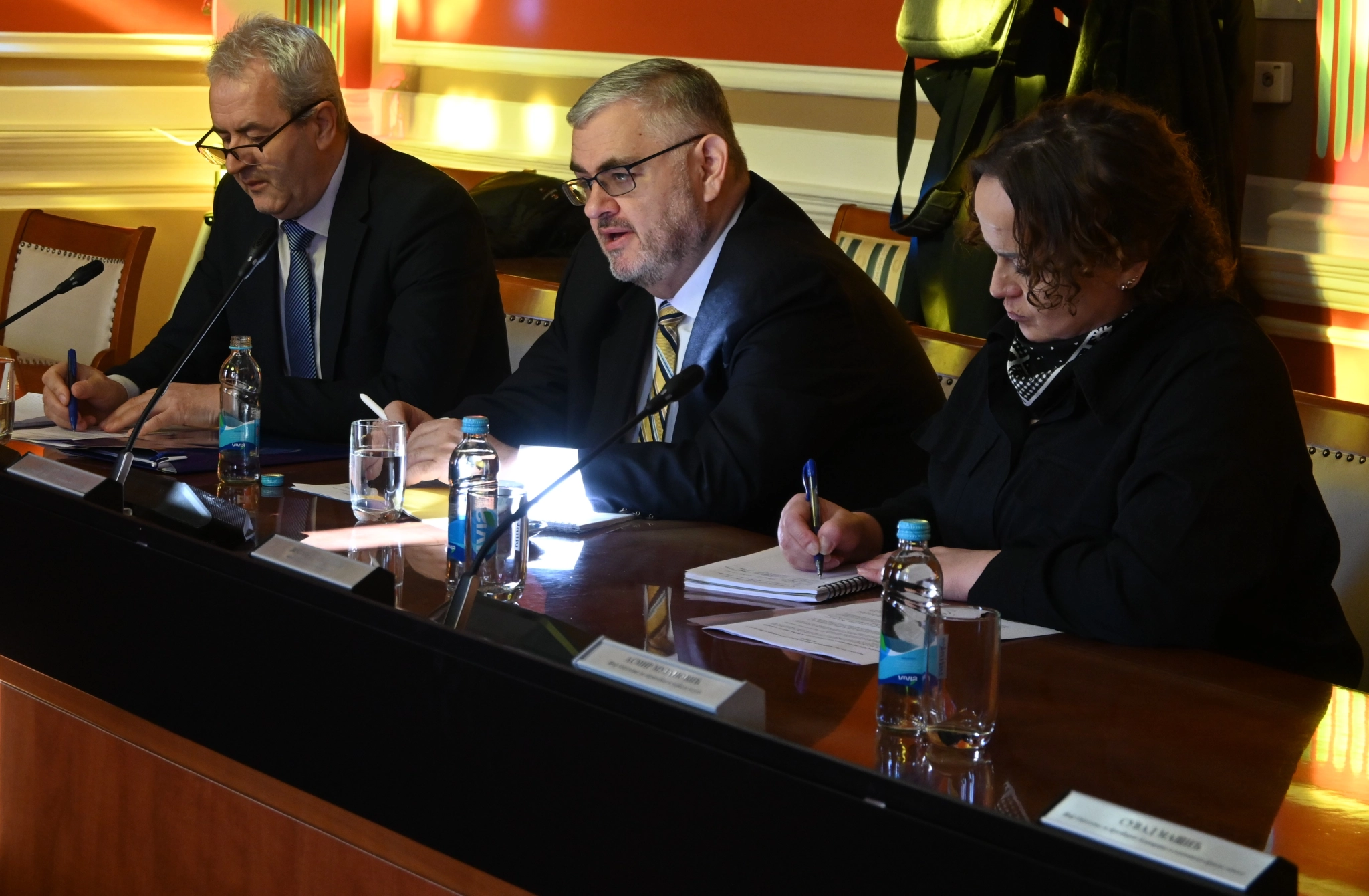 Principal Deputy High Representative and Brčko Supervisor Louis Crishock expresses sympathies following the devastating fire at Hadži Paša Mosque