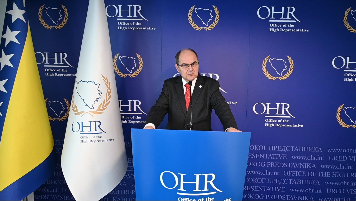 High Representative Christian Schmidt Statement