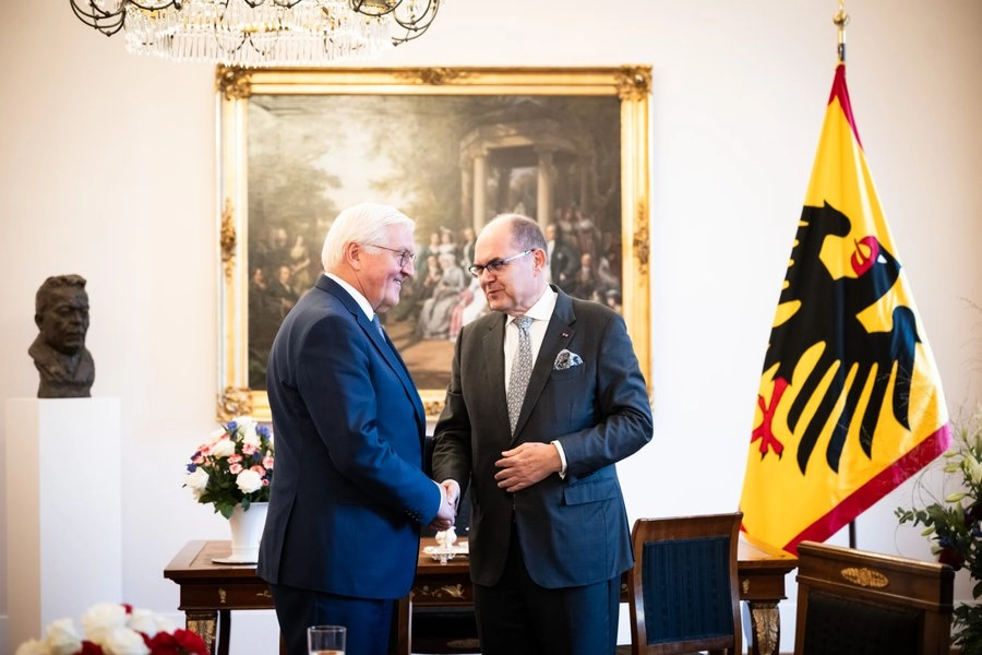High Representative Christian Schmidt meets German President Frank-Walter Steinmeier