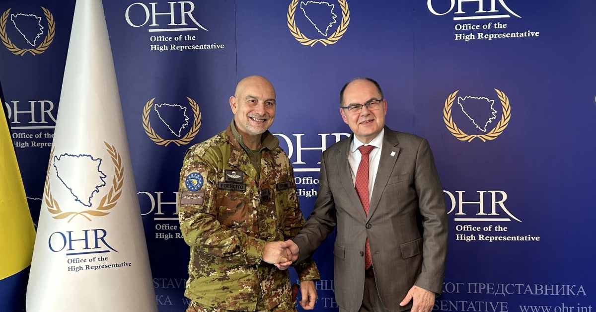 EUFOR Operation Althea and OHR continue close cooperation