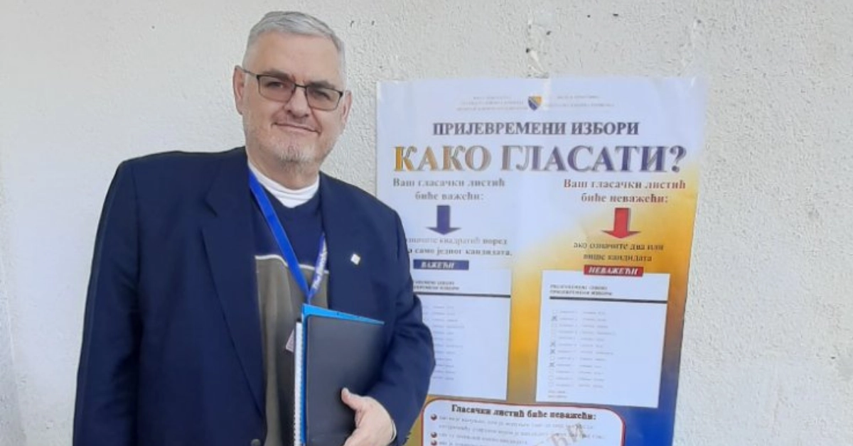 Principal Deputy High Representative Crishock in Doboj observes repat voting for RS President