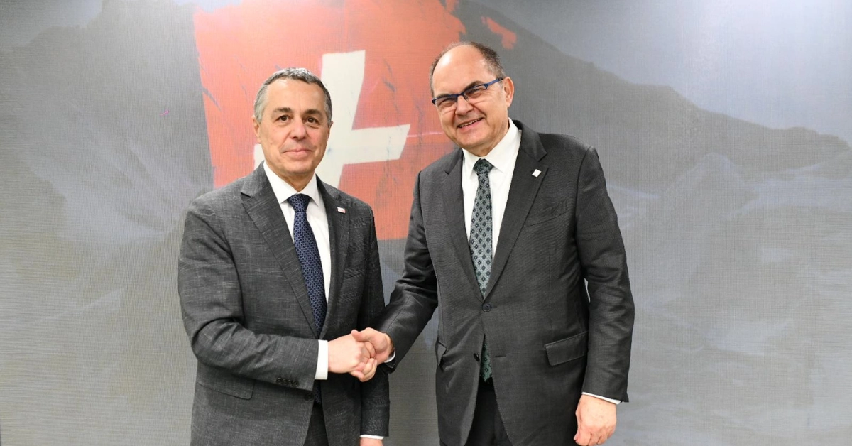 HR Schmidt and Swiss FM/OSCE CiO Cassis discuss election integrity and political developments in BiH