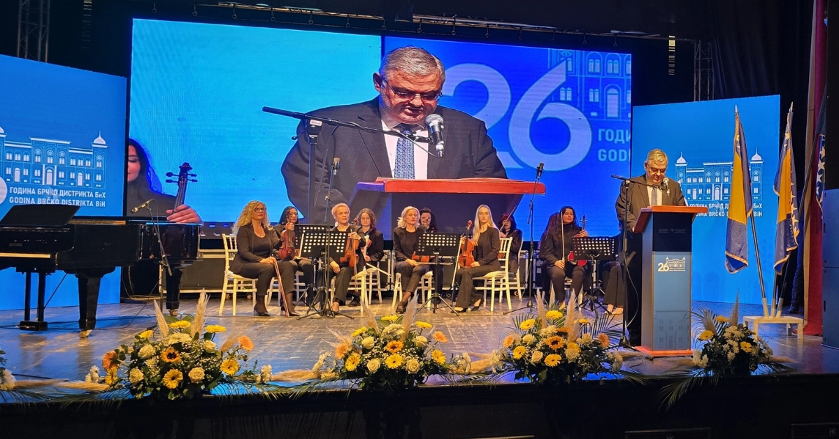 Speech by the PDHR and Brčko District Supervisor Louis Crishock at the Brčko District 26th Anniversary ceremony