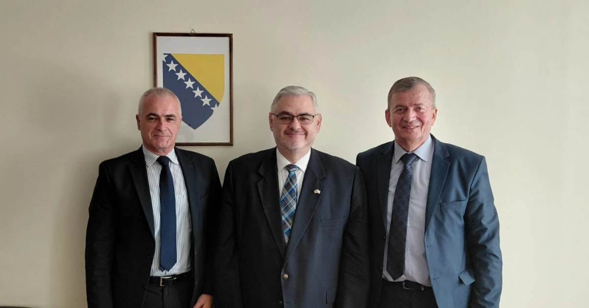 PDHR Crishock meets leadership of Brčko District Auditors Office