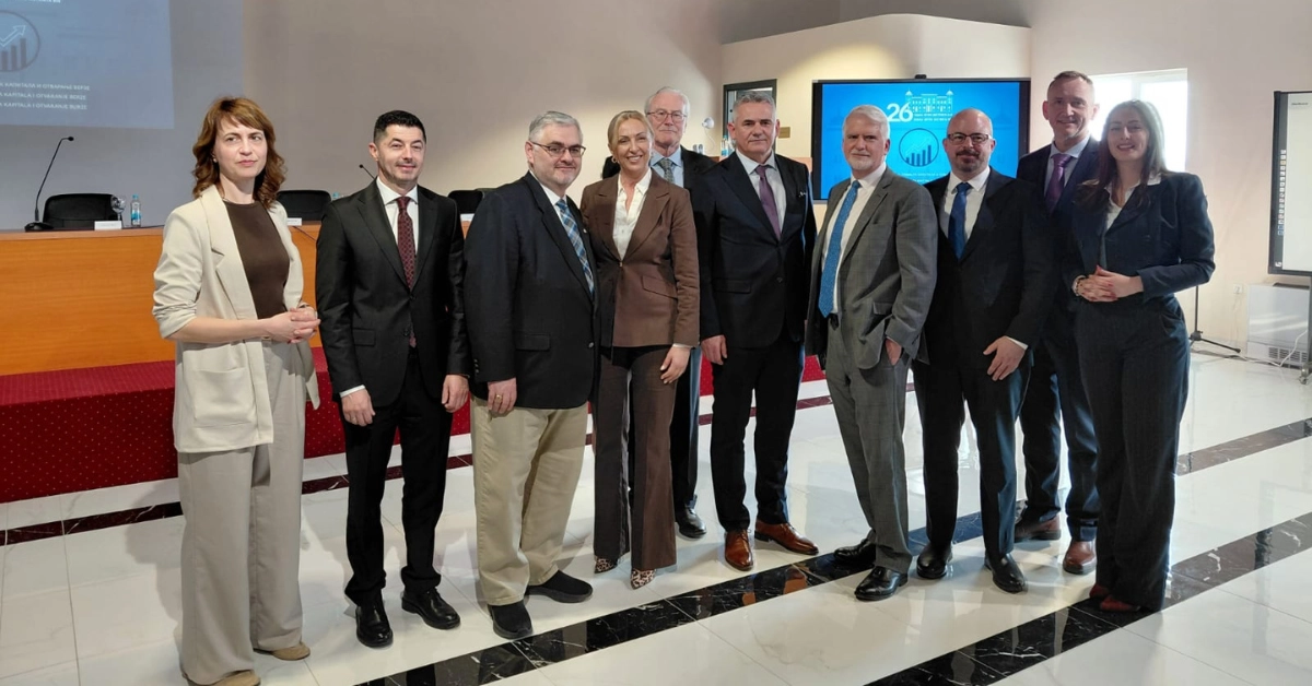 PDHR Crishock Attends Presentation on Development of the Capital Market in Brčko District