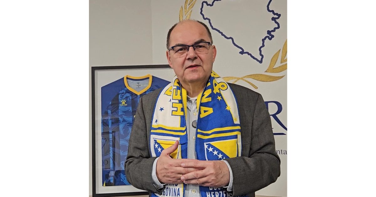 High Representative Schmidt's message to the national football team of Bosnia and Herzegovina