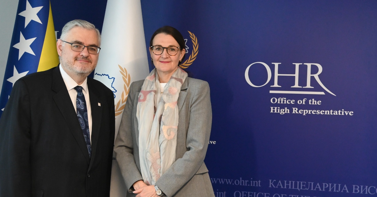 PDHR and Brčko District Supervisor Crishock meets Finnish Ambassador Oksanen