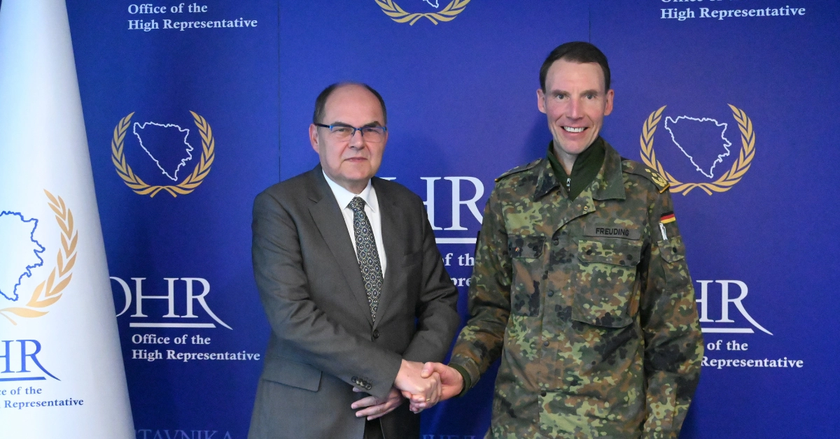 HR Schmidt meets German Army Chief Freuding