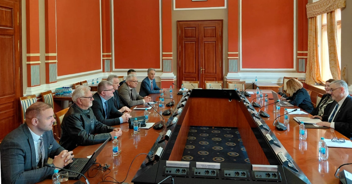 Supervisor Crishock meets Brčko Judicial Commission