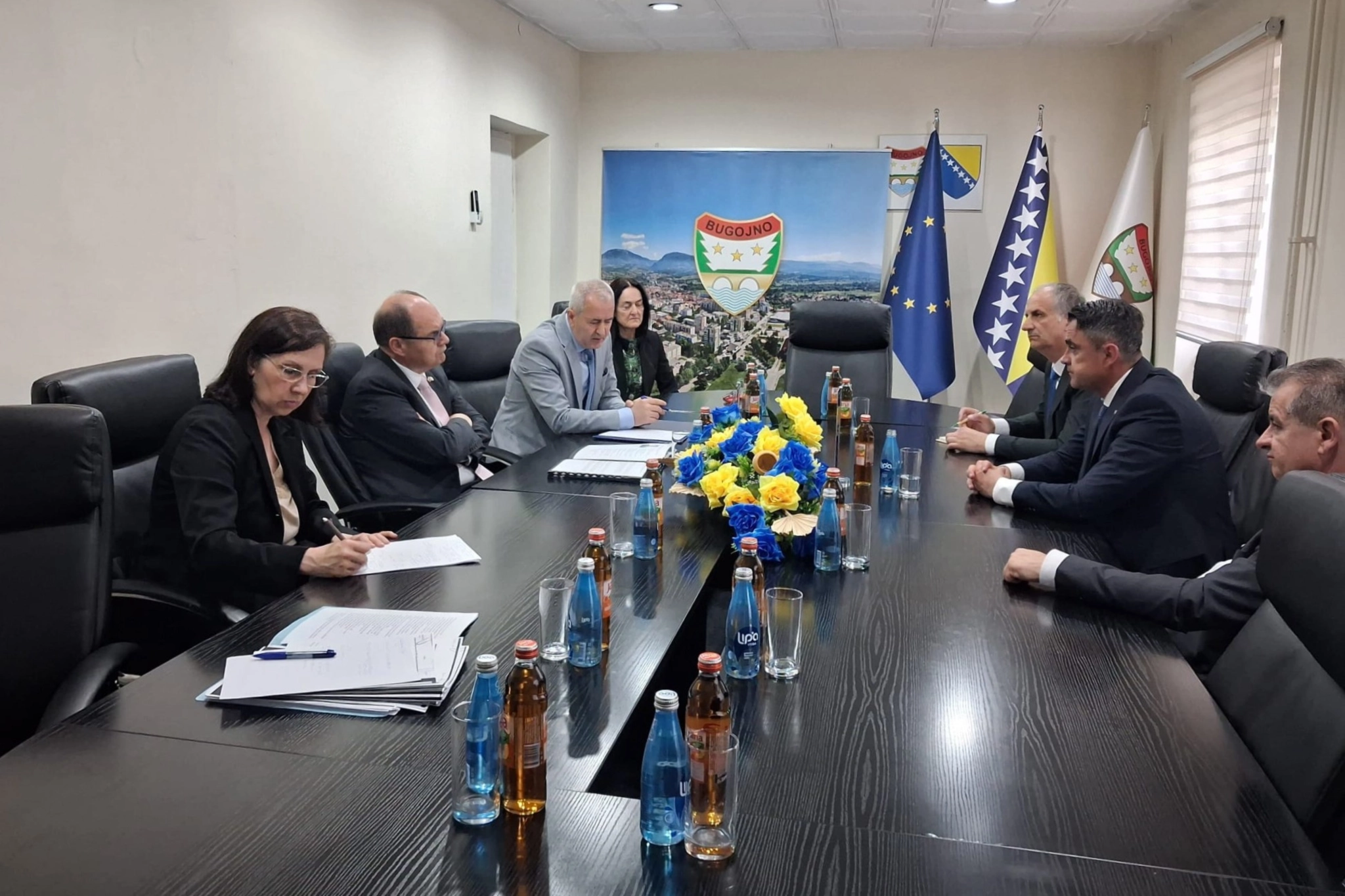 Exchange with Bugojno Mayor and visit to the Church of St. Anthony of Padua
