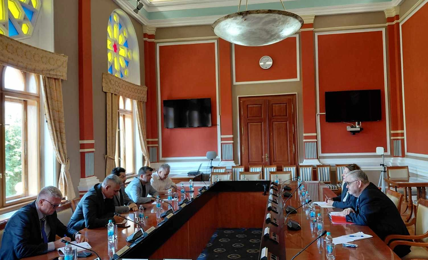 Supervisor Crishock meets with the leadership of Brčko District