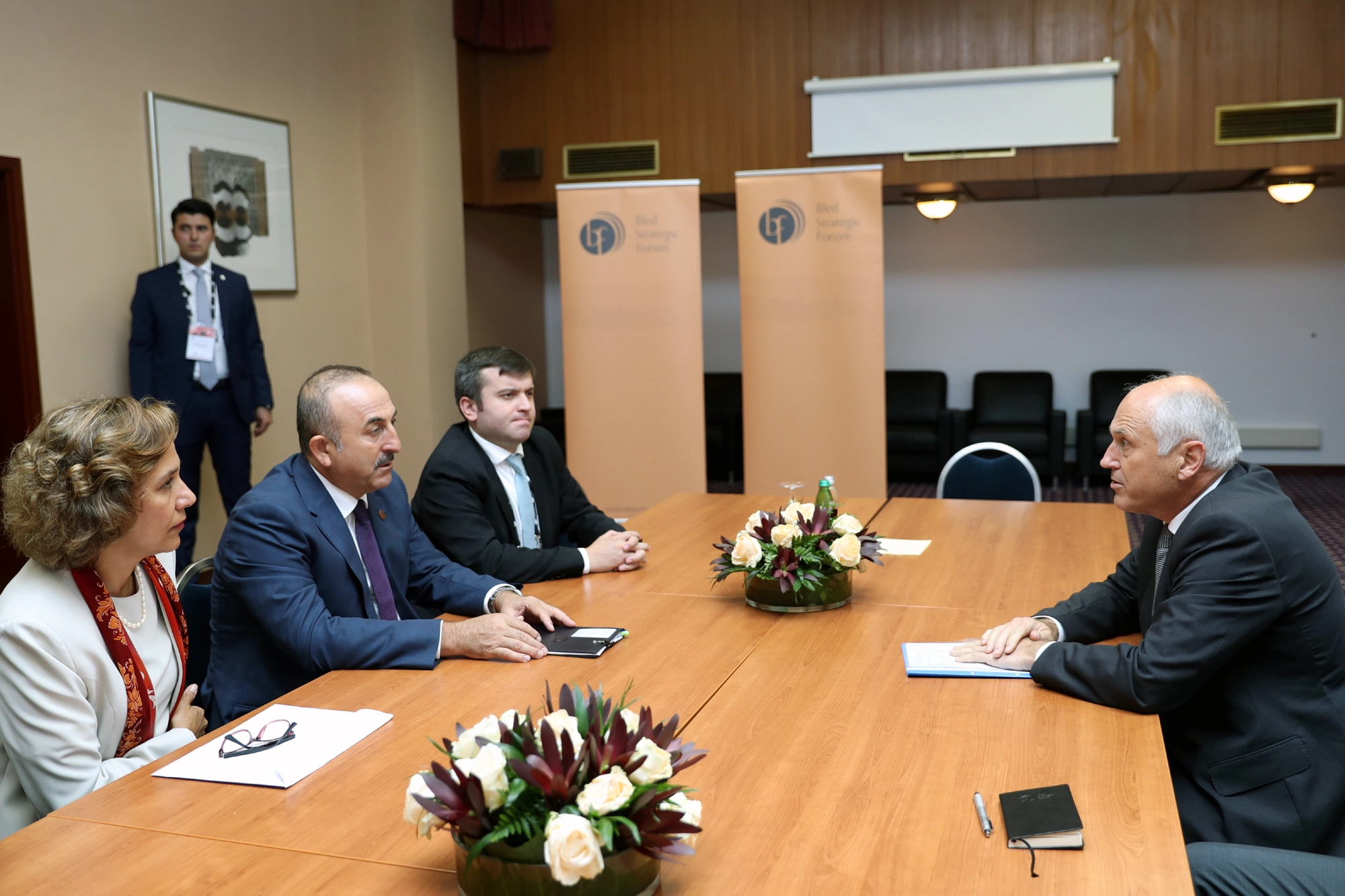 HR Inzko meets Turkish FM Çavuşoğlu