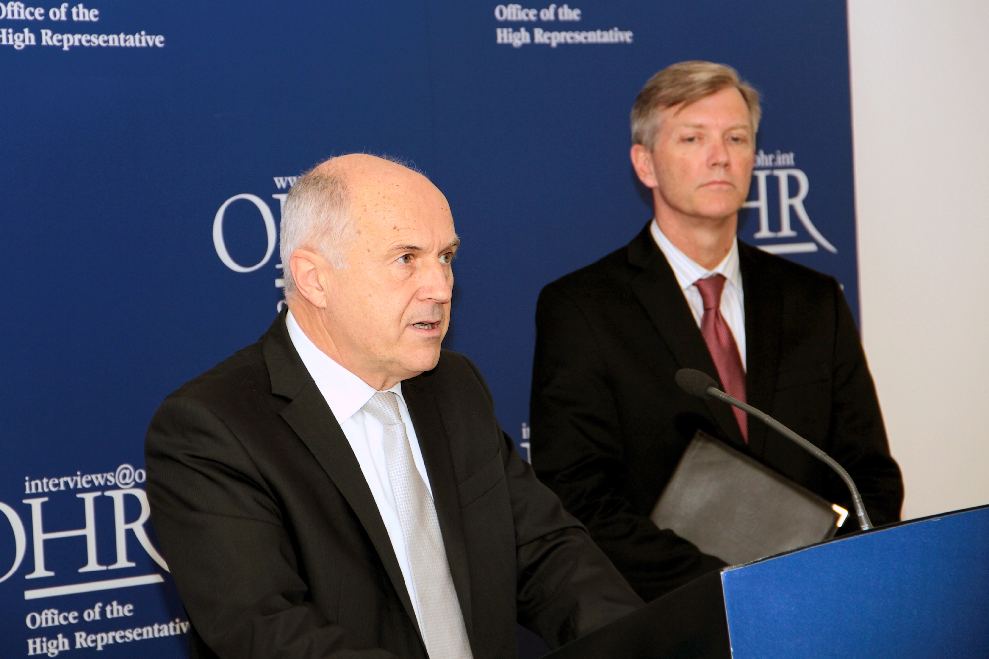 Press Conference following the session of the PIC Steering Board