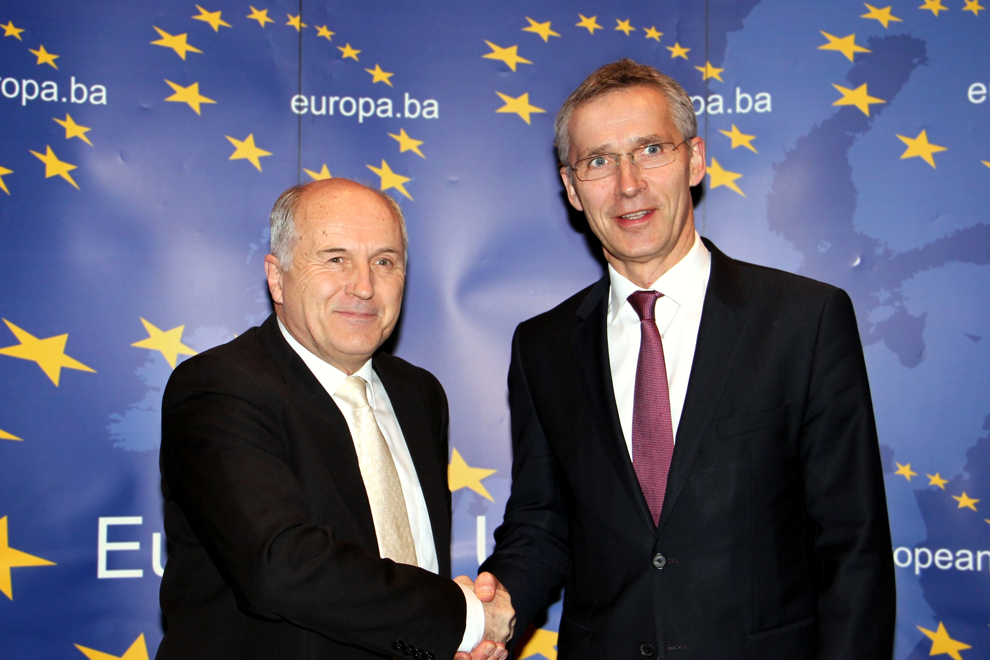 HR Inzko and PDHR Berton met NATO Secretary General Stoltenberg