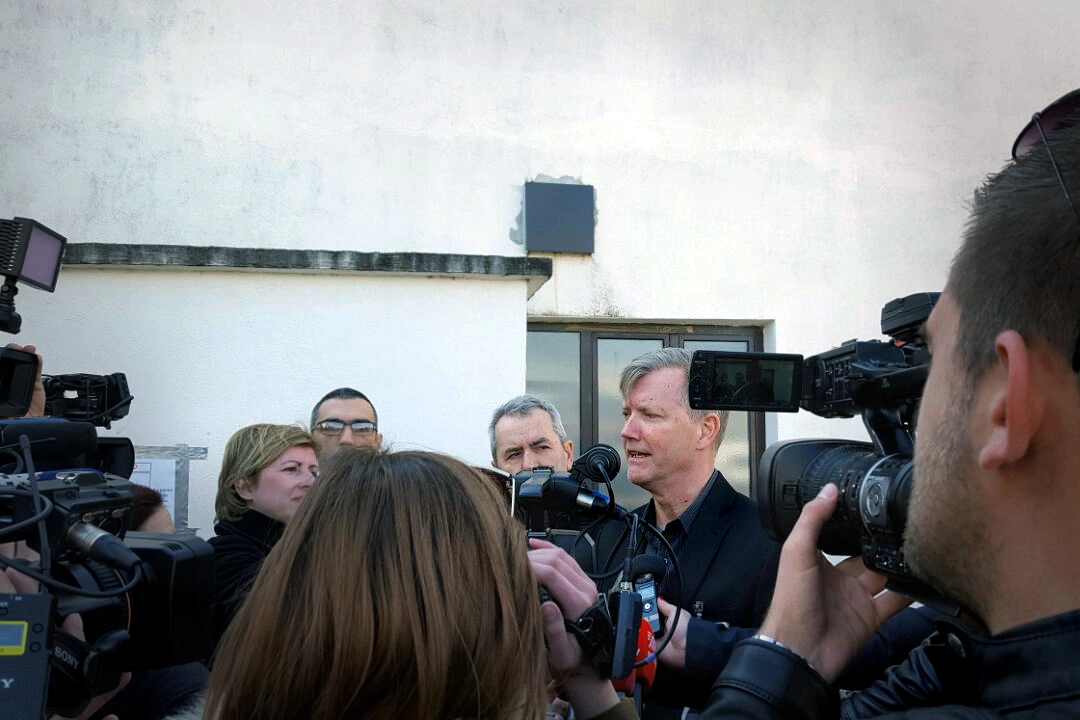 PDHR Berton visits polling stations in Stolac