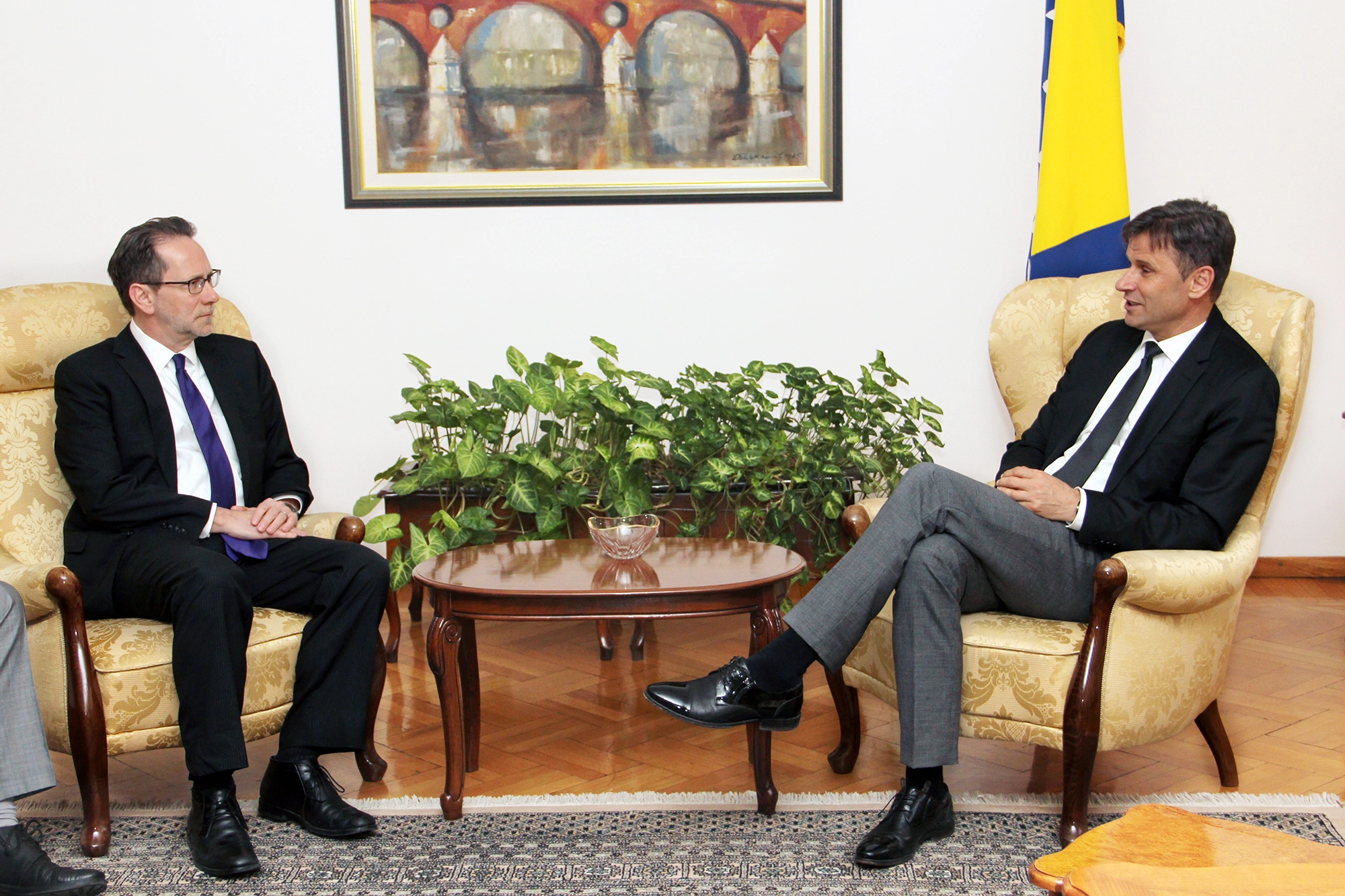 Brcko Arbitral Tribunal Presiding Arbitrator Clint Williamson  visits Bosnia and Herzegovina