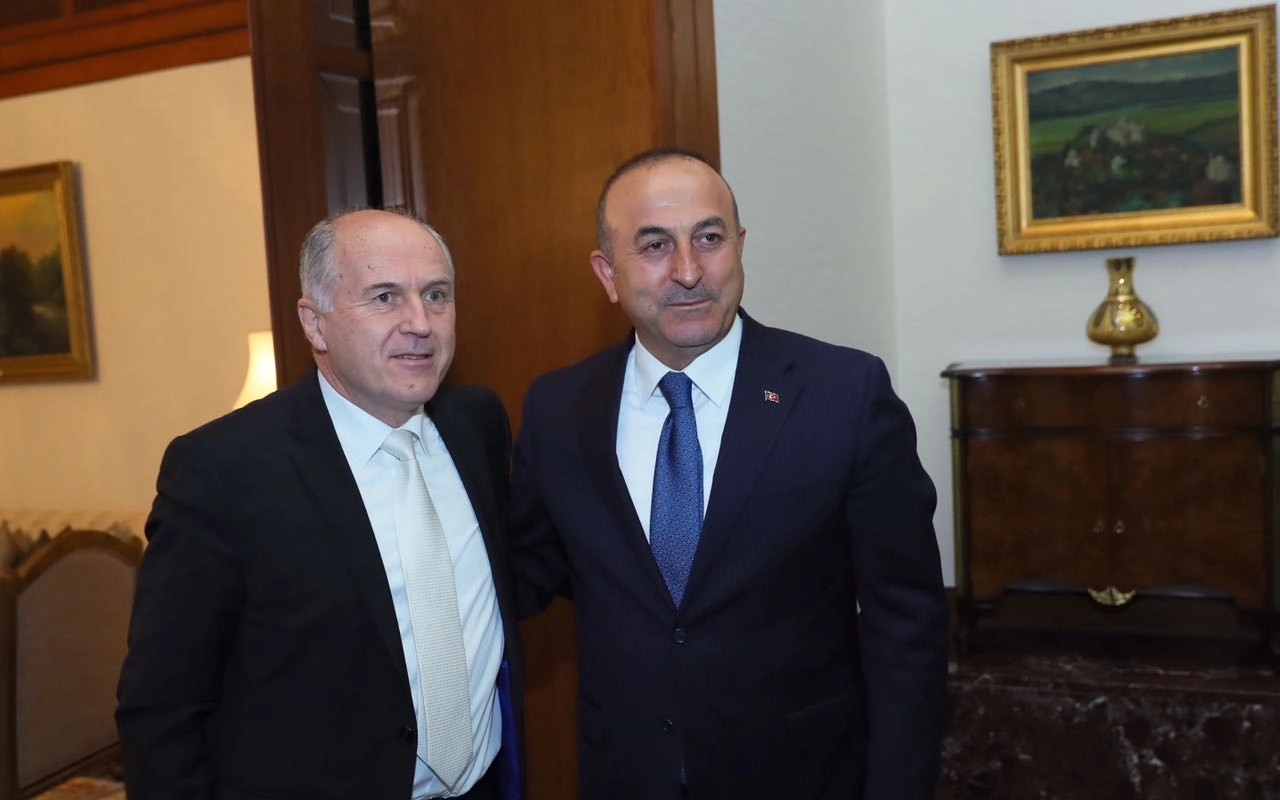 Inzko meets Turkish Foreign Minister Çavuşoğlu
