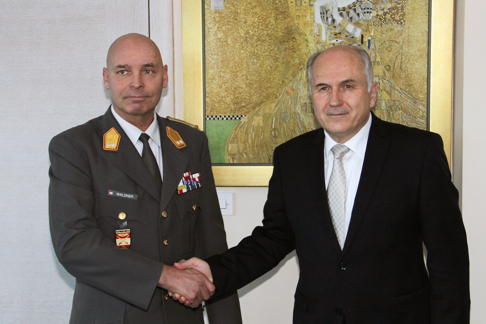 High Representative meets new COMEUFOR Waldner
