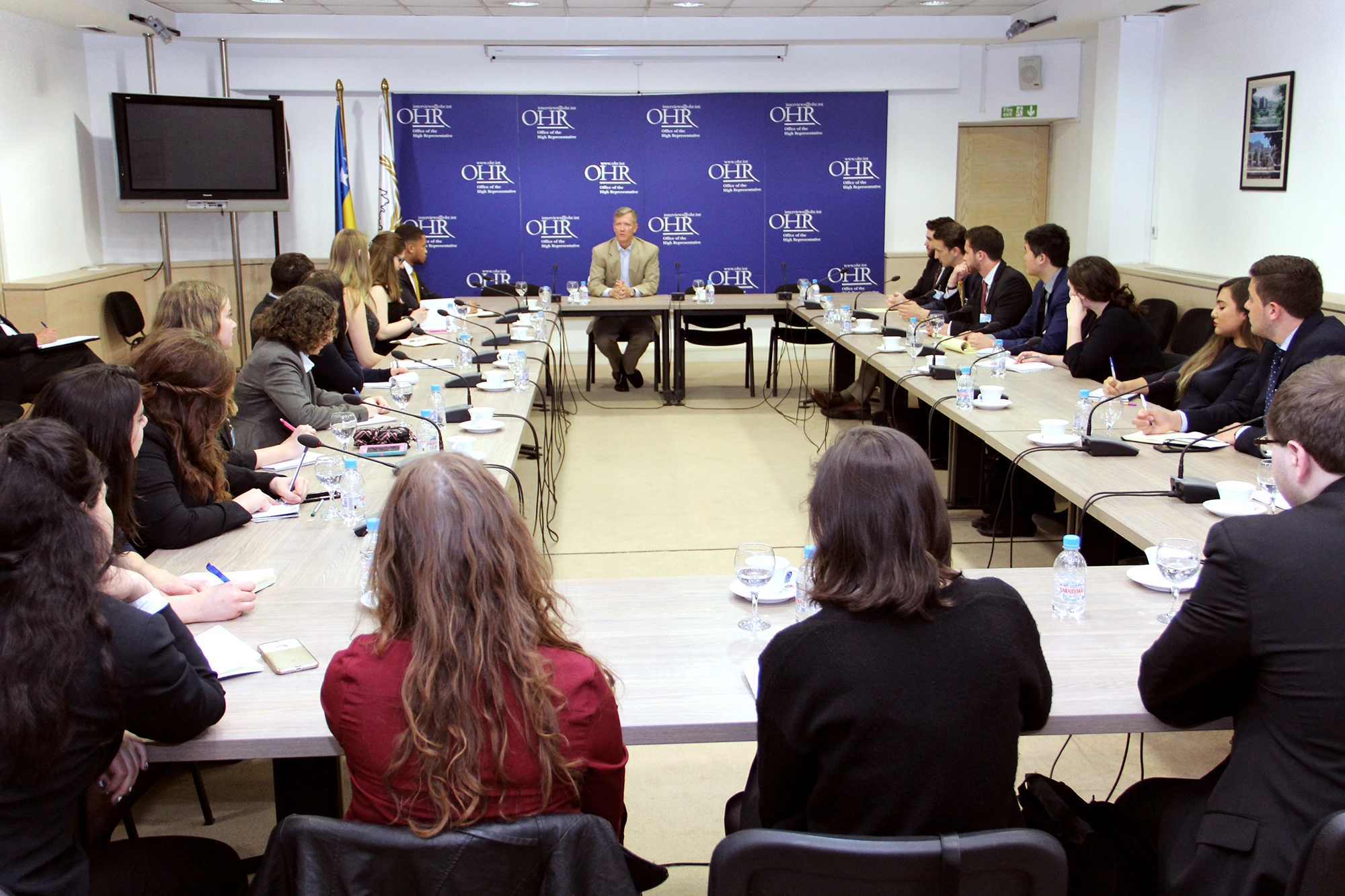PDHR Berton meets students from USA