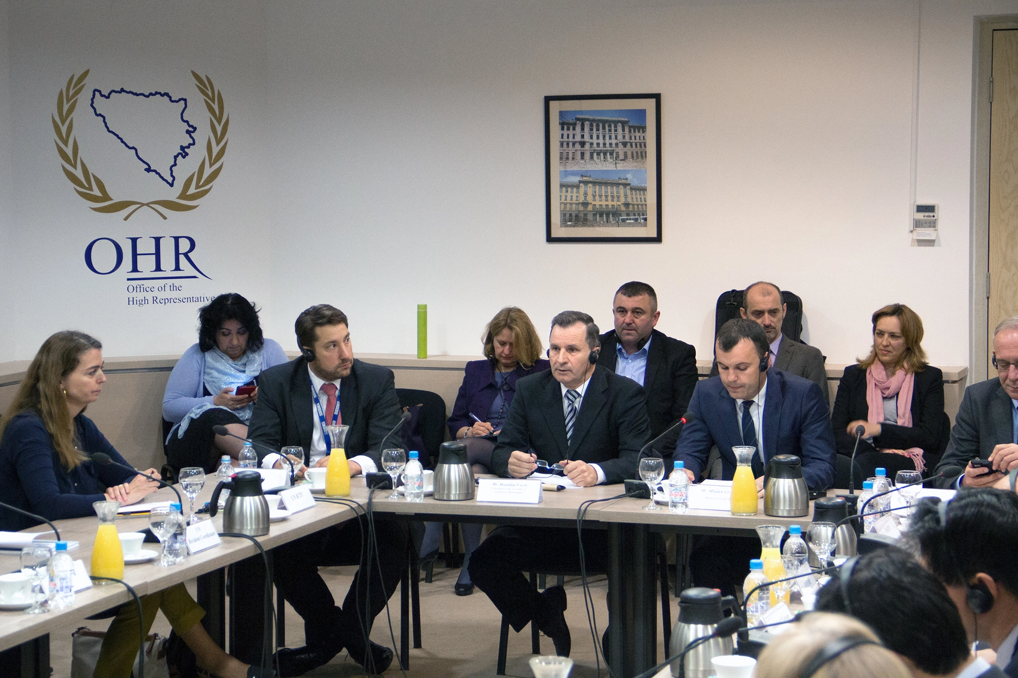 Srebrenica officials address PIC SBA