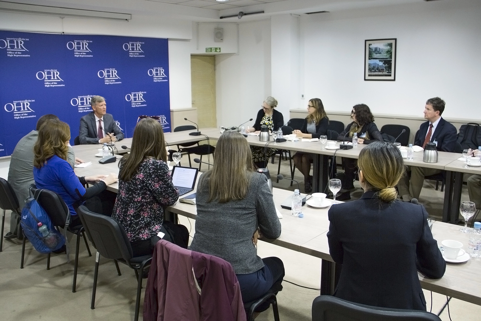 PDHR Berton meets professors of Western Kentucky University