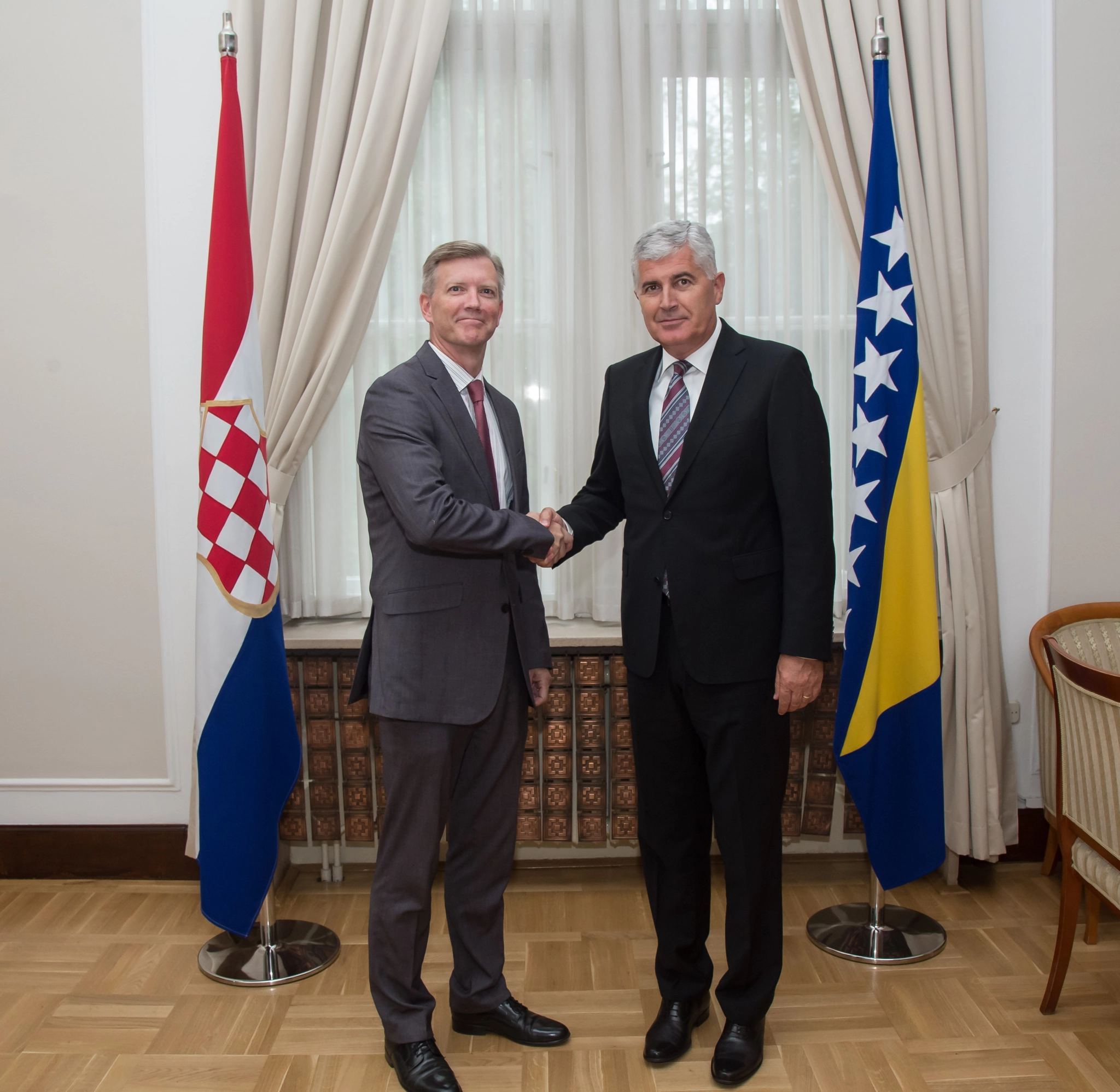 PDHR Berton meets BiH Presidency member Čović
