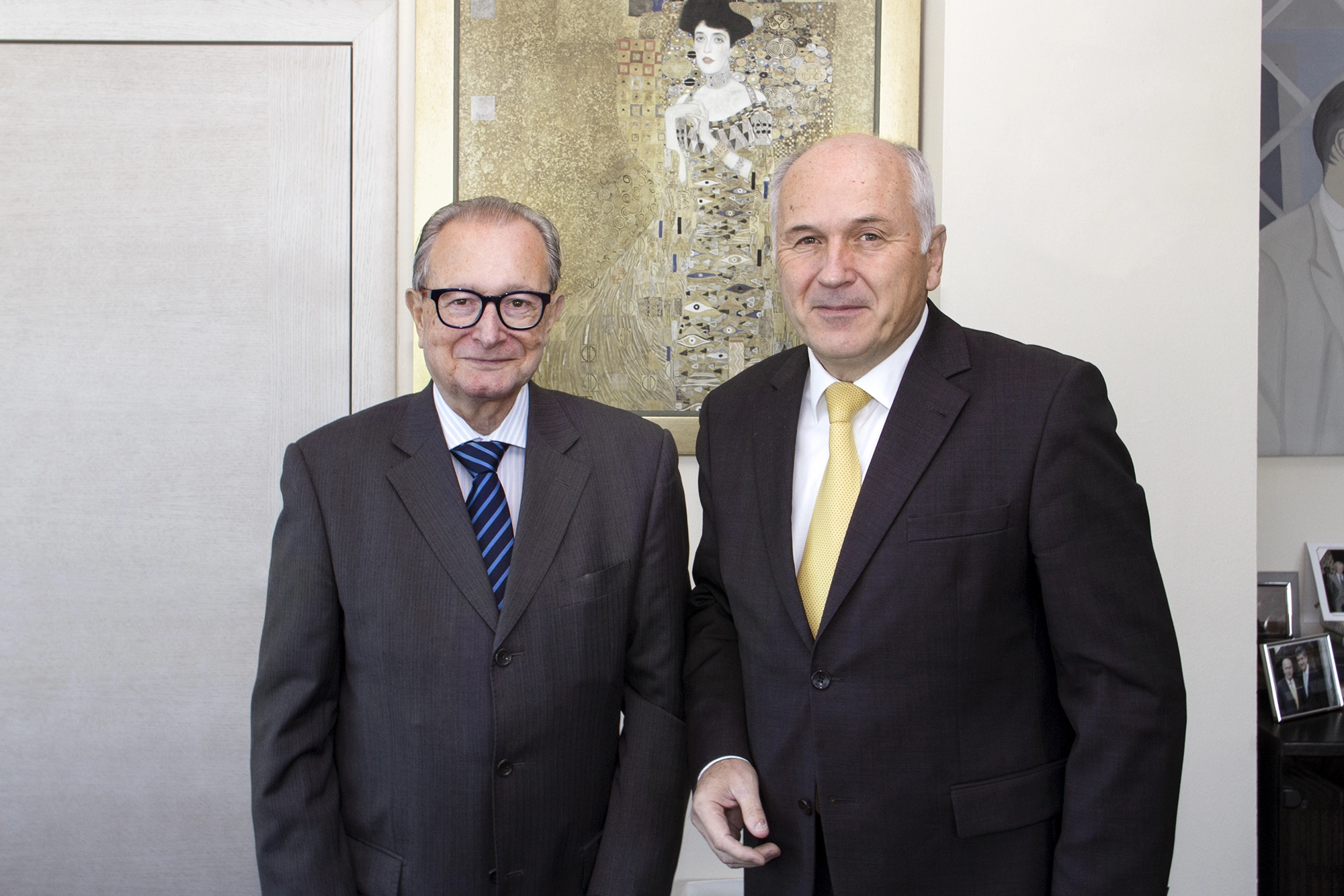 High Representative Inzko meets ICTY President Agius