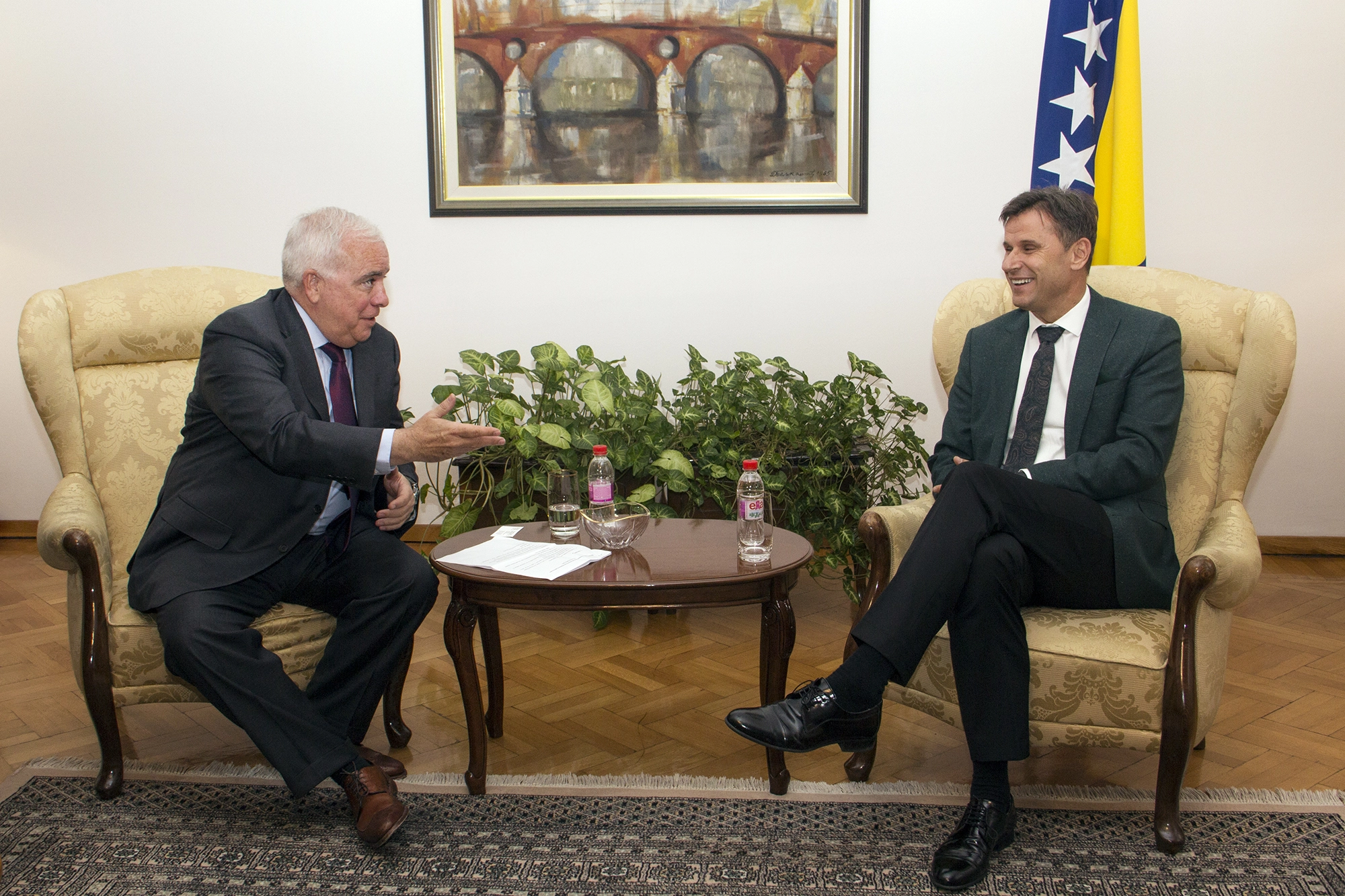 PDHR Hearne meets FBiH PM Novalic: Reforms must be coupled with a sense of urgency