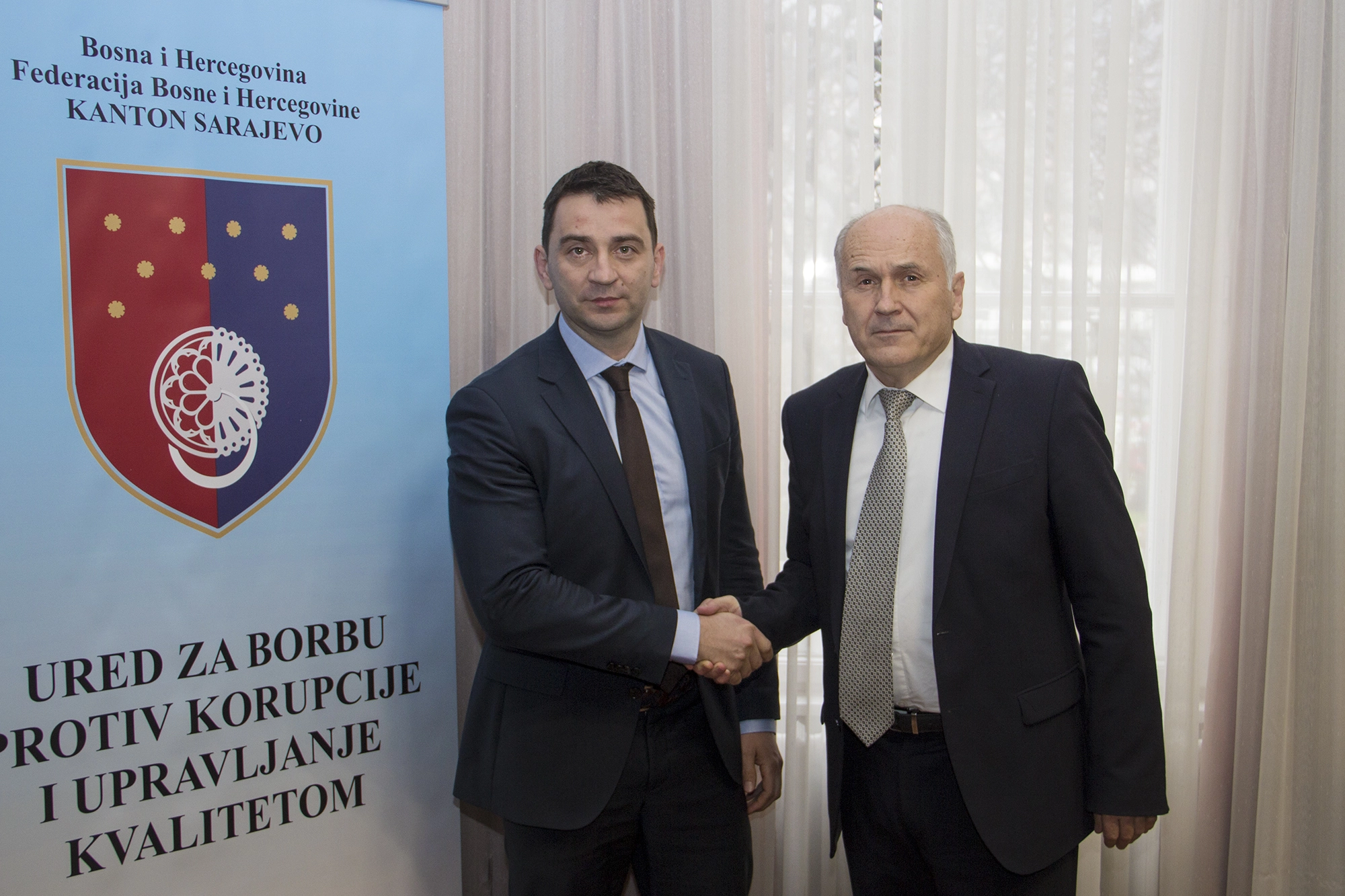 High Representative visits Sarajevo Canton Anti-corruption and Quality Control Office