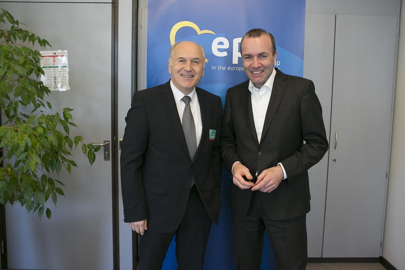 High Representative meets EPP Leader, MEP Manfred Weber