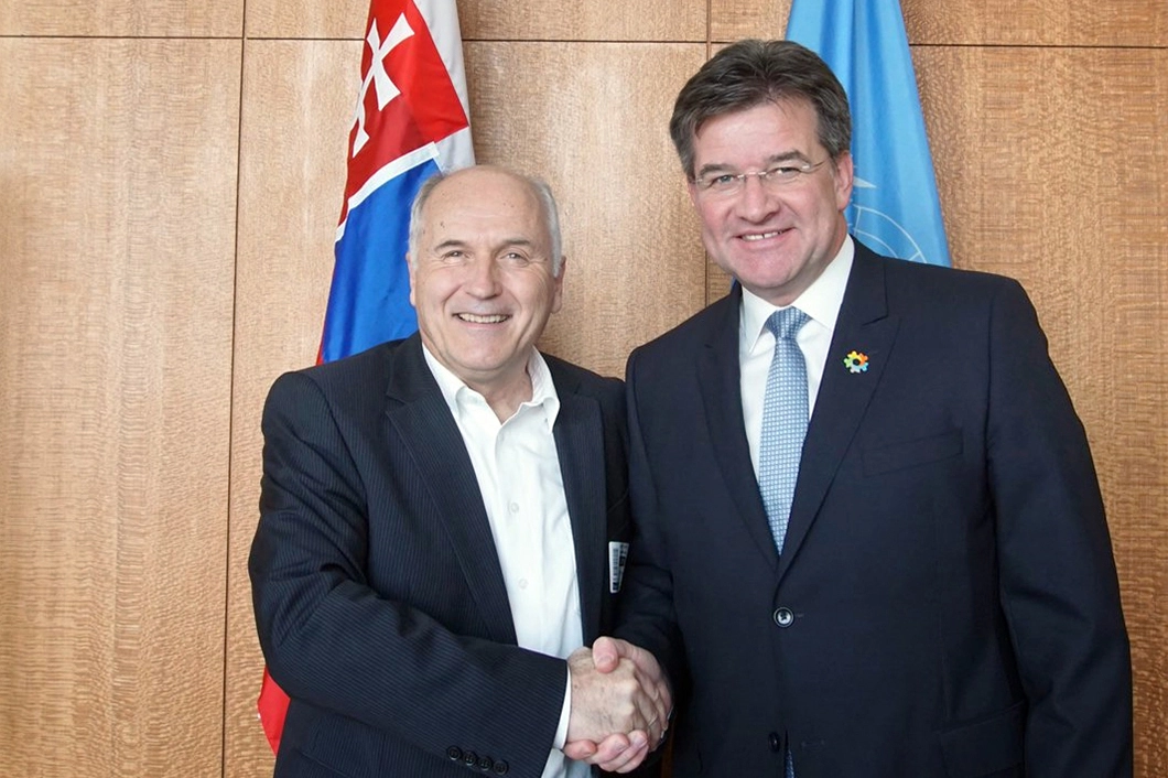 High Representative meets UN General Assembly President Lajčák